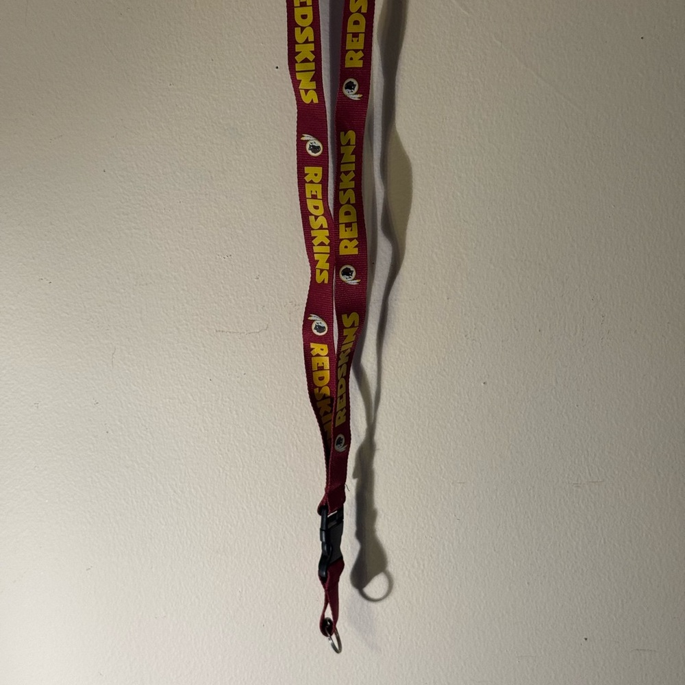 Vintage Washington Redskins Key Lanyard